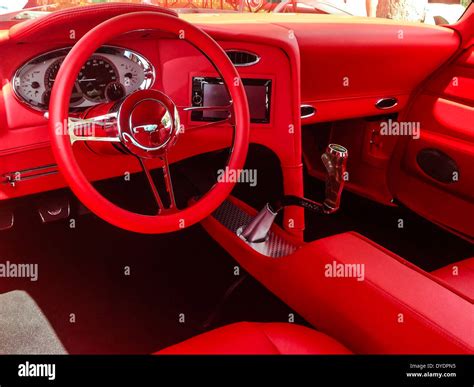 1970 Chevy Camaro custom Interior Stock Photo - Alamy