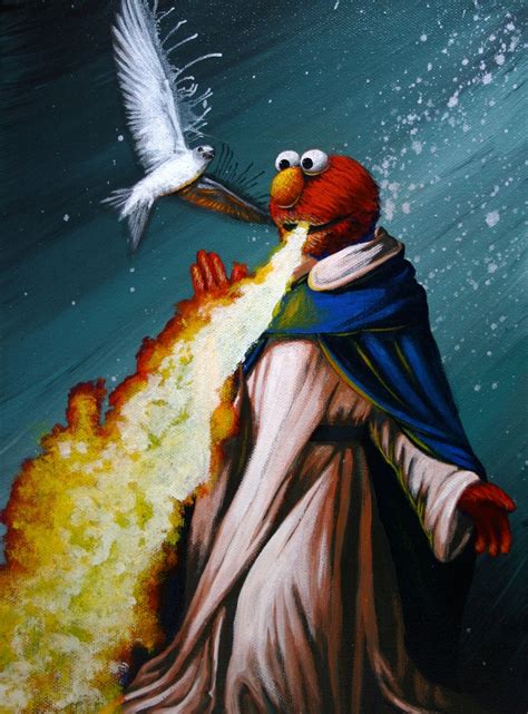 Holy fire breathing Elmo! : r/funny