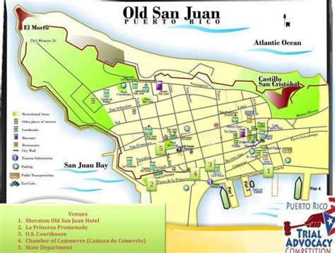 Map Old San Juan