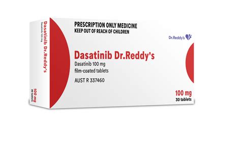 Dr. Reddys Laboratories Australia Pty Ltd — Dasatinib Dr. Reddy's dasatinib 50 mg film coated ...