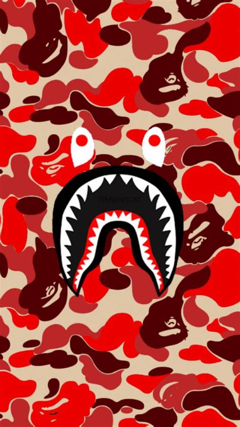 Red BAPE Wallpapers - Top Free Red BAPE Backgrounds - WallpaperAccess