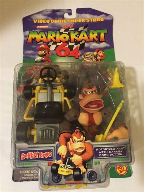 Mario Kart 64 Figure Donkey Kong Video Game Super Stars Toy Biz ...