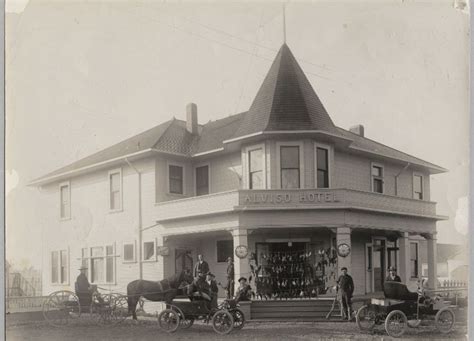 Alviso Hotel, 1905, Alviso, CA, at the bottom of the San Francisco Bay ...