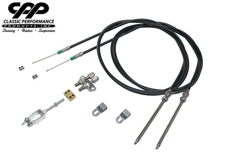 CPP UNIVERSAL EMERGENCY PARKING BRAKE CABLE COMPLETE KIT | eBay