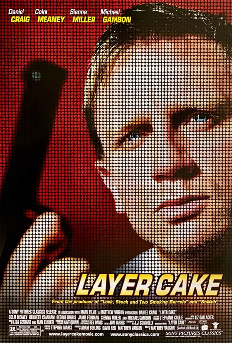 Original Layer Cake Movie Poster - Crime - Thriller - Daniel Craig