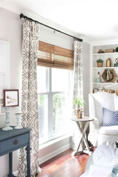 10+ Modern Farmhouse Living Room Curtains