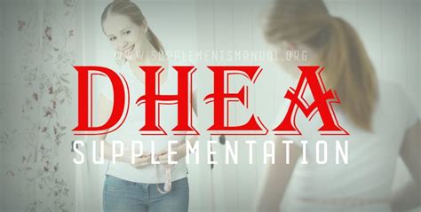 DHEA Supplementation - Taking DHEA To Lose Weight, Does it work?