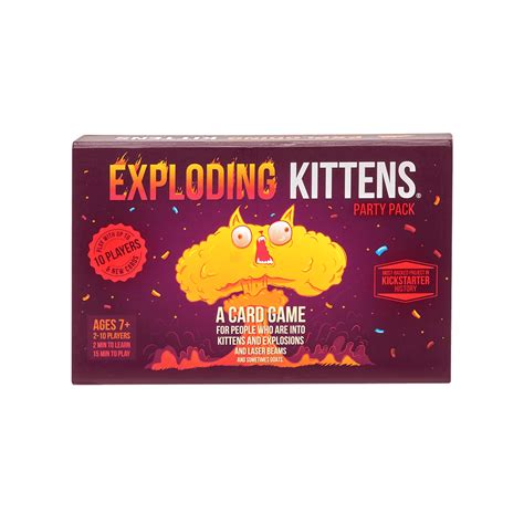 Exploding Kittens Recipes for Disaster | Party Card Game | Exploding ...