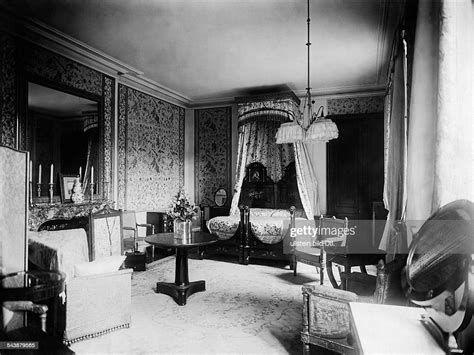 Highcliffe Castle. Royal bedroom. The bedstead was in property of ...