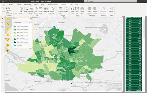 Power BI Map Visual: How To Create & Add A Custom Legend In Power BI – Master Data Skills + AI