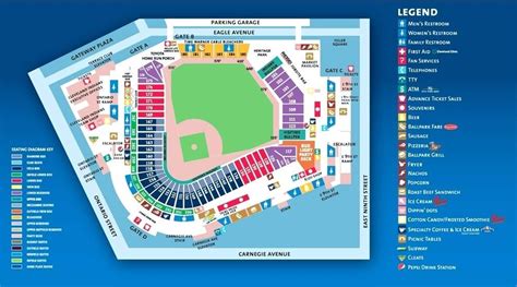 Progressive Field Seating Chart With Rows And Seat Numbers