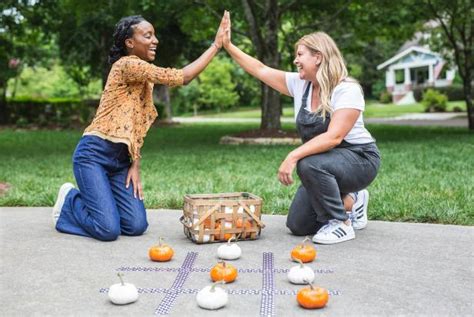 DIY Fall-Themed Outdoor Yard Games | HGTV