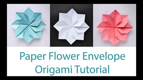 How To Make Easy Origami Flowers