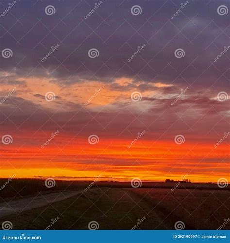 A glorious sunrise stock image. Image of circle, darkness - 202190997