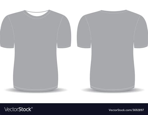 Gray Tshirt Template