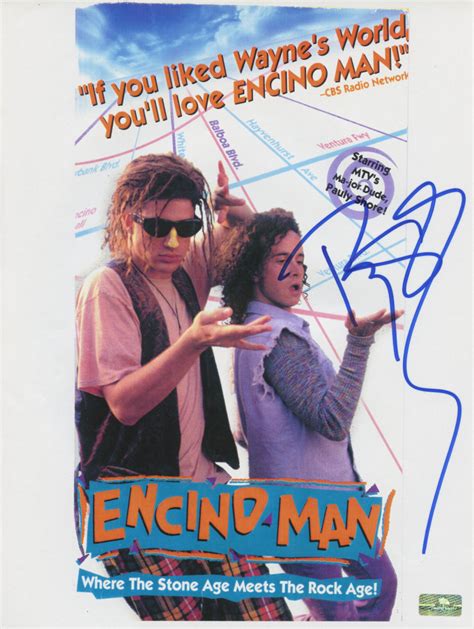 Pauly Shore Signed "Encino Man" 8x10 Photo (Palm Beach COA) | Pristine ...