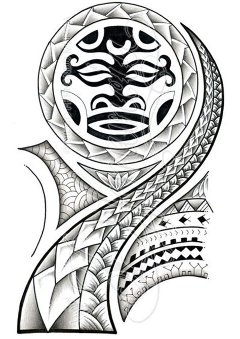 Polynesian Tribal Drawing at GetDrawings | Free download