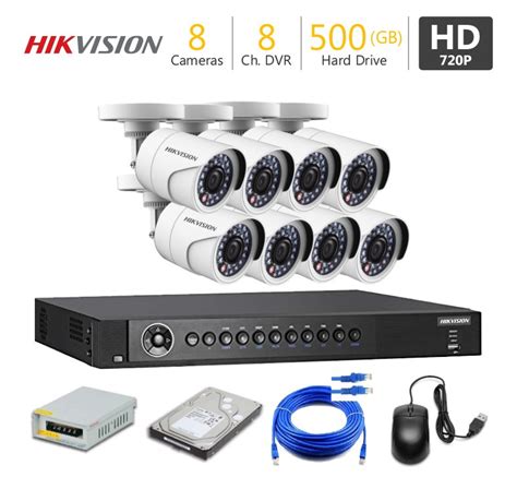 Buy 8 HD CCTV Camera Package HIKVISION - SecurityExperts