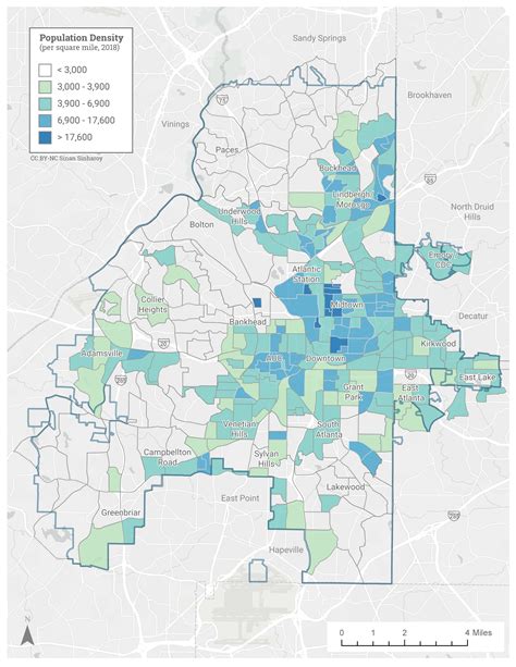 Atlanta population density : r/Atlanta