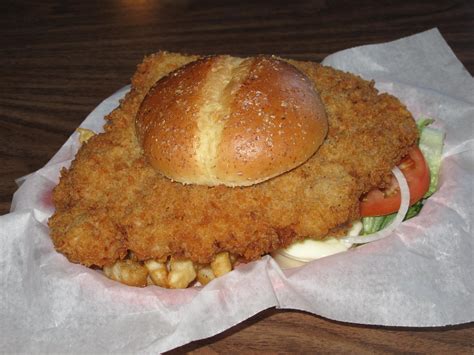 traditional ndiana breaded tenderloin sandwich