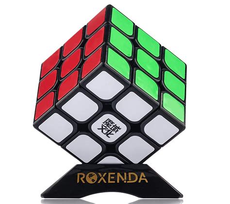 Moyu Aolong V2 Speed Cube 3x3 Enhanced Edition Smooth Magic Cube Black (Dark) - ROXENDA