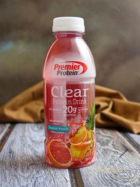 Premier Protein Clear Protein Drink | Protein drinks, Clear liquid diet, Clear protein drinks