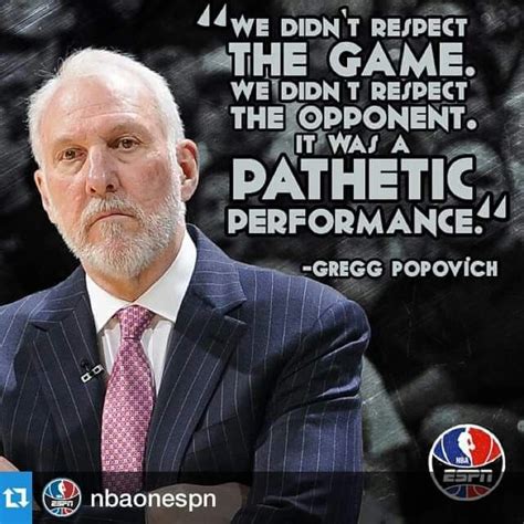 Spurs Coach Gregg Popovich | Athlete quotes, Practice quotes, Spurs coach