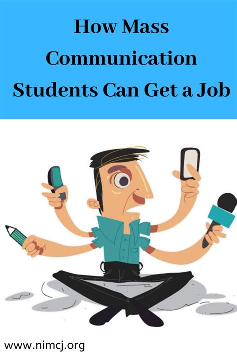 How Mass Communication Students Can Get a Job | Mass communication, Communication, Student