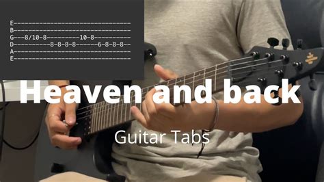 Heaven and back by Chase Atlantic | Guitar Tabs - YouTube