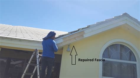 Rotten Fascia and Soffit Repair - Roofing Contractor in Boca Raton