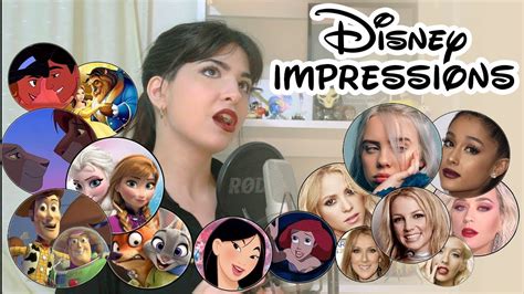 1 GIRL 15 VOICES | DISNEY EDITION (BILLIE EILISH SINGING FROZEN & MORE) - YouTube