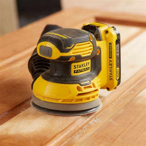 Stanley FatMax V20 18V 125mm Cordless Random Orbital Sander Body Only | Toolstation