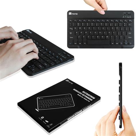 Fintie Ultrathin Wireless Bluetooth Keyboard For iOS Apple