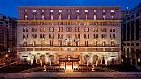 The Beautiful St. Regis Hotel from Washington, D.C.