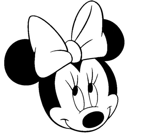 Free Black And White Minnie Mouse, Download Free Black And White Minnie ...