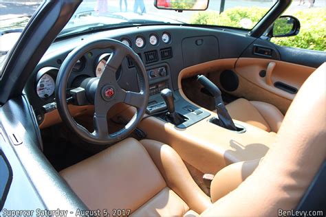 Gen 1 Dodge Viper interior - BenLevy.com