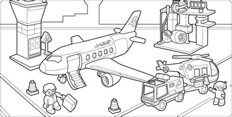 Airport 6 Colouring Page LEGO\u00ae City Activities City LEGO.com