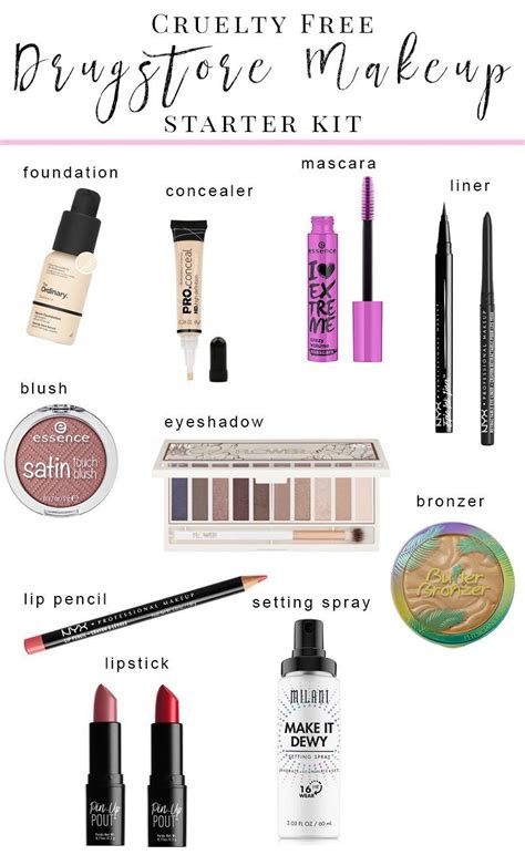 Cruelty Free Drugstore Makeup Starter Kit - There are so many brands out there that it can be ...