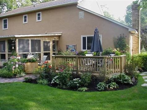 Landscaping Ideas Around Raised Deck - Landscape Architecture Modern ...