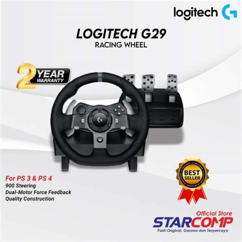 Jual Logitech G29 Driving Force di Seller Starcomp Jogja Official Store ...