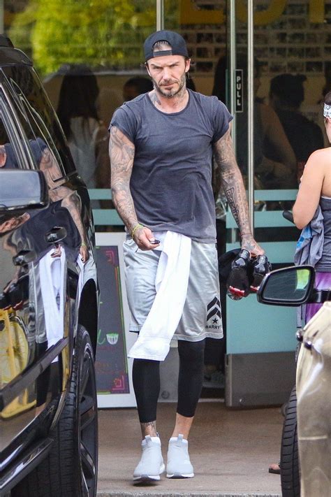 David Beckham workout outfit | David beckham gym, Gym outfit men, Gym ...