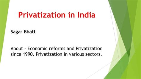 Privatization in india