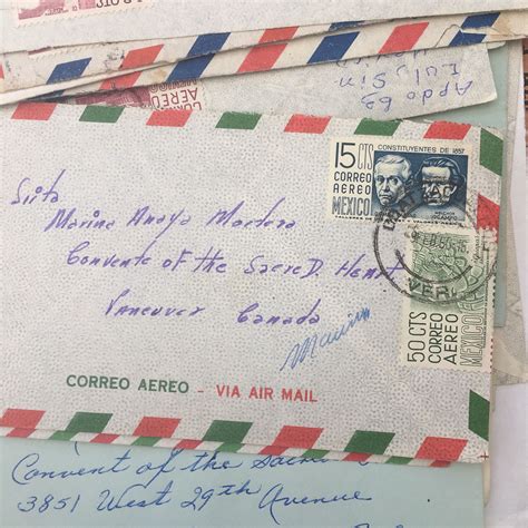 6 Vintage Airmail Envelopes Airmail Envelopes Vintage | Etsy | Airmail envelopes, Envelope ...