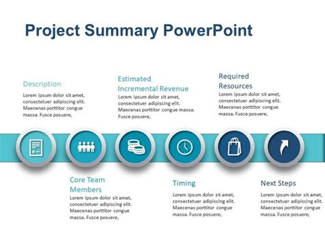 Project Summary Powerpoint Template 2 | Powerpoint, Business powerpoint templates, Professional ...