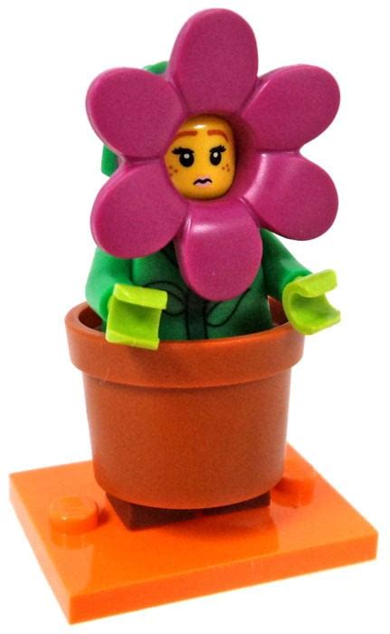 LEGO Series 18 Flower Pot Girl Minifigure [No Packaging] - Walmart.com