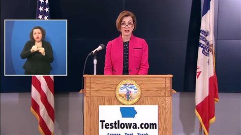 WATCH: Gov. Reynolds holds daily COVID-19 news conference