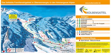 Oberammergau/Kolben Ski Resort Guide, Location Map & Oberammergau ...