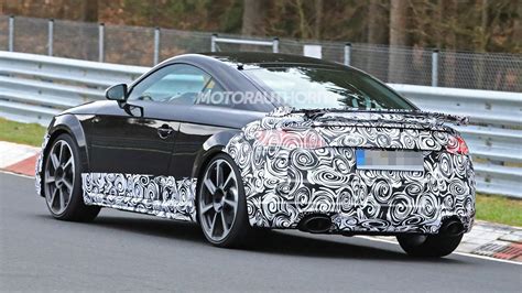 2020 Audi TT RS spy shots and video