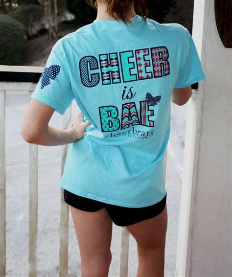 Cheer Is Bae Short Sleeve Tee with Logo Backpack | Cheer outfits, Cheer practice outfits, Cheer ...