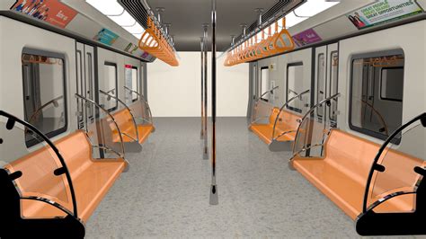 Subway Train Interior 3D Model $39 - .c4d - Free3D